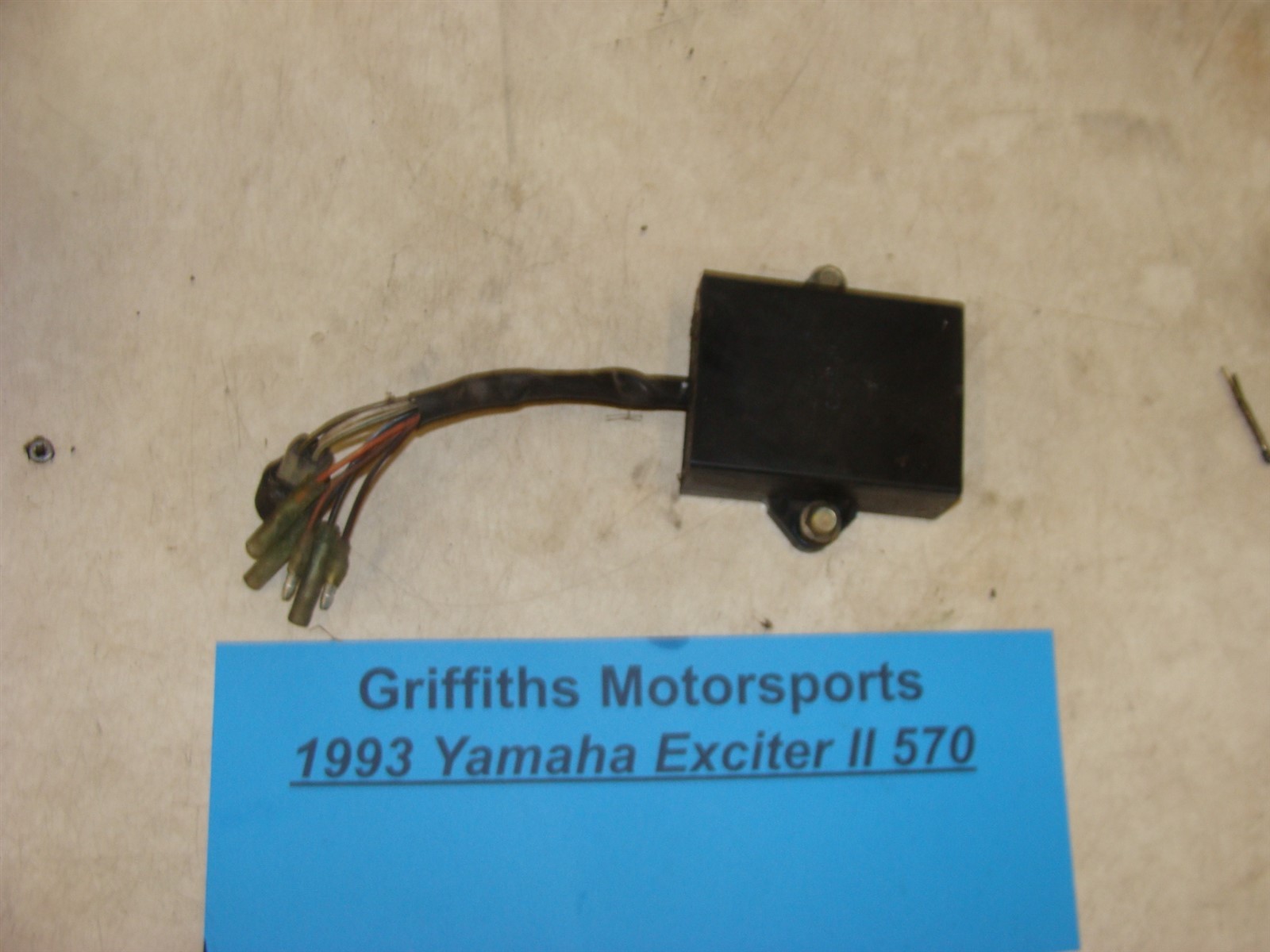 1993 YAMAHA EXCITER 2 II 570 EX570 cdi unit box module igniter ignition ecu