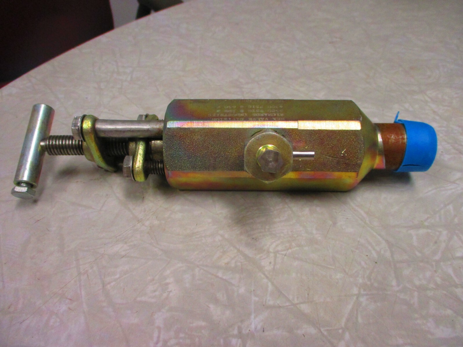 Orifice Block Gauge Valve | HEX HG651S423B4132 | 3/4" SW X 1/2 FNPT | 6580 psi
