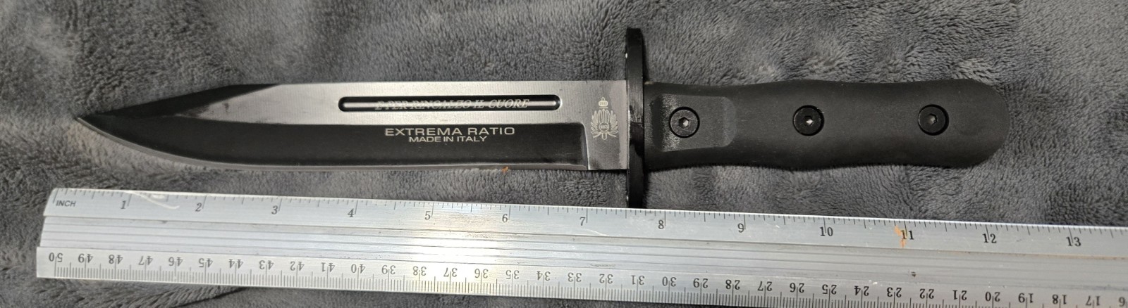 7" Drop Point Fixed Blade Diving Knife, EDC, Combat, Tactical 12" Overall NIB