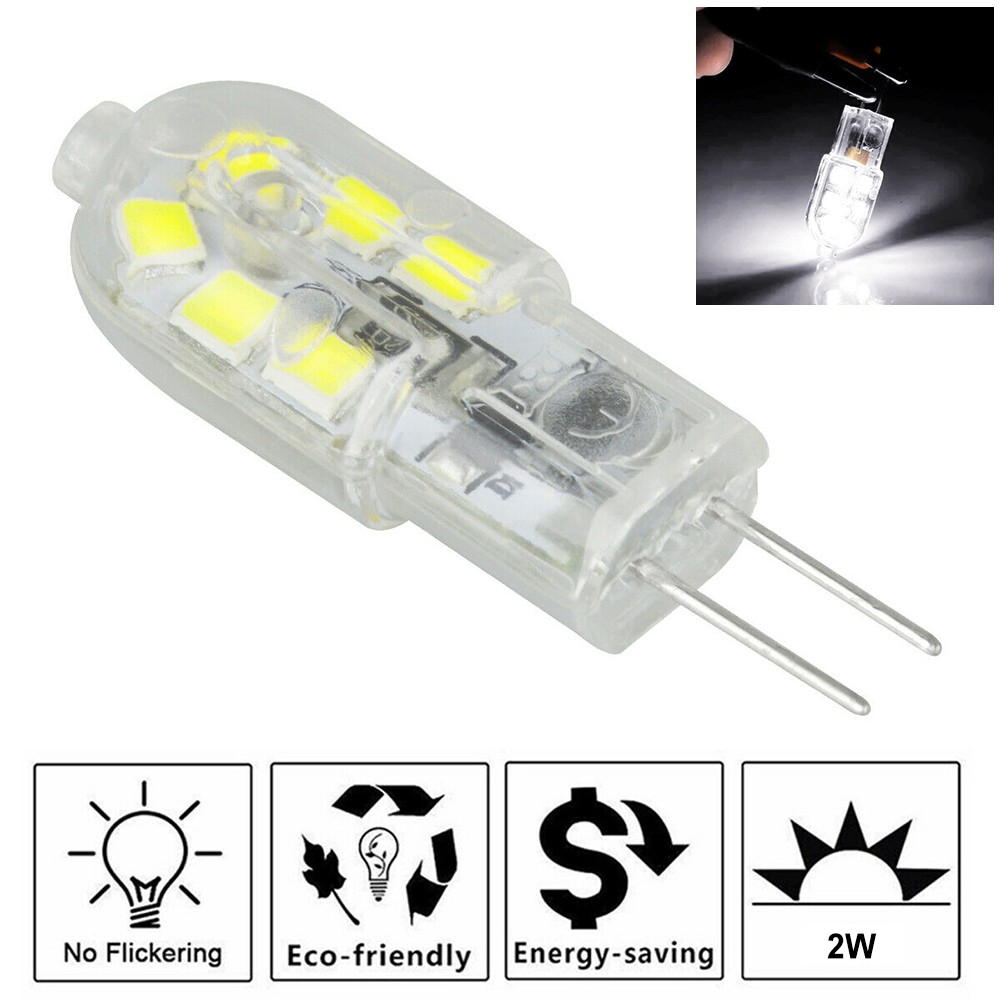 5-100PCS G4 2W LED 2835SMD BULB CAPSULE LAMP REPLACE HALOGEN LIGHT LAMP DC12V