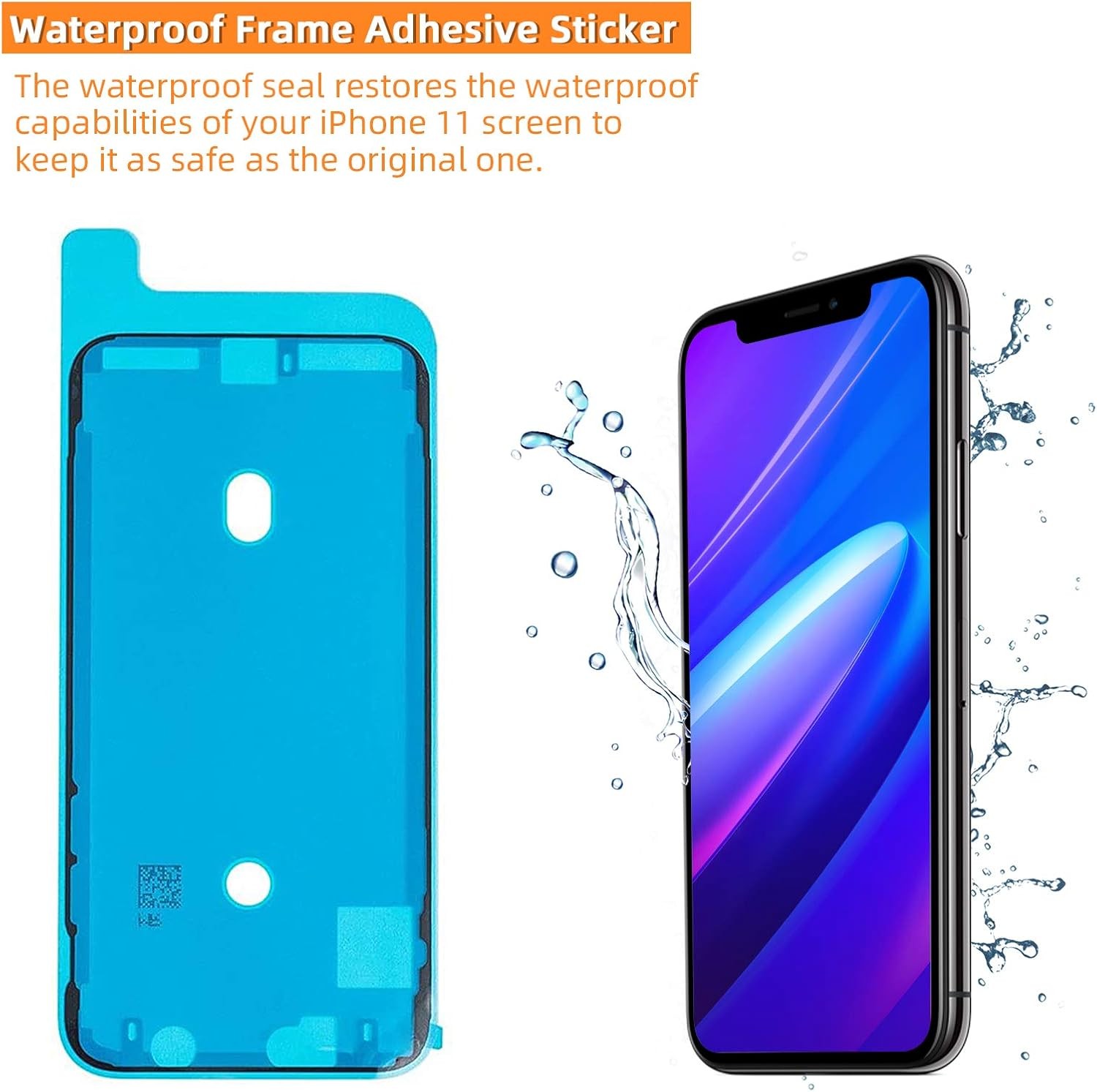 for iPhone 11 Screen Replacement 6.1 3D Touch LCD iphone 11, black