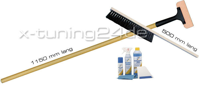 SET OF 3 - ICE SCRAPER 1150 PREMIUM QUALITY + WHISK + Winter Set Cartechnic