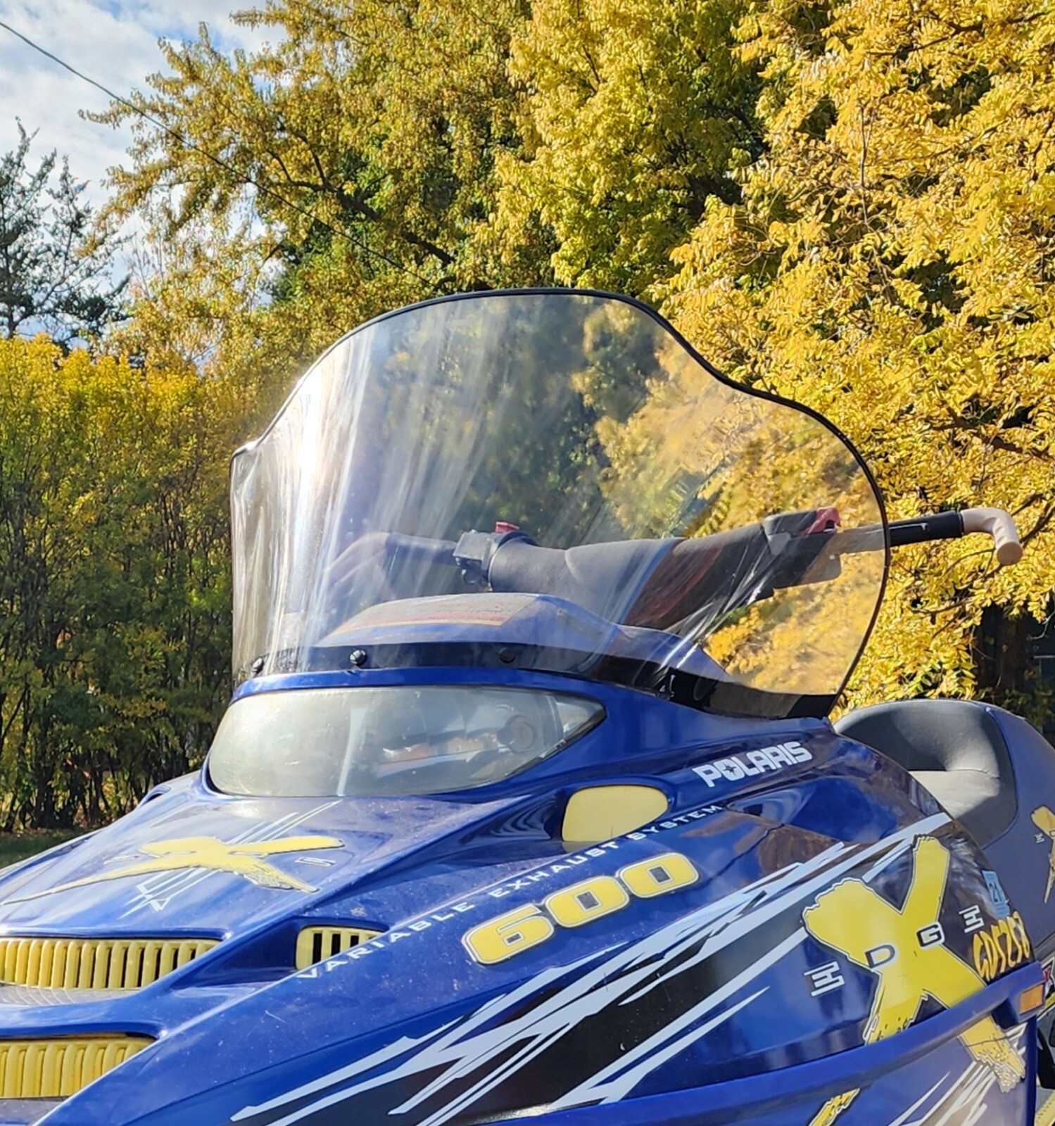 Tall 17" Clear Windshield Fits Polaris Edge 213 Parts