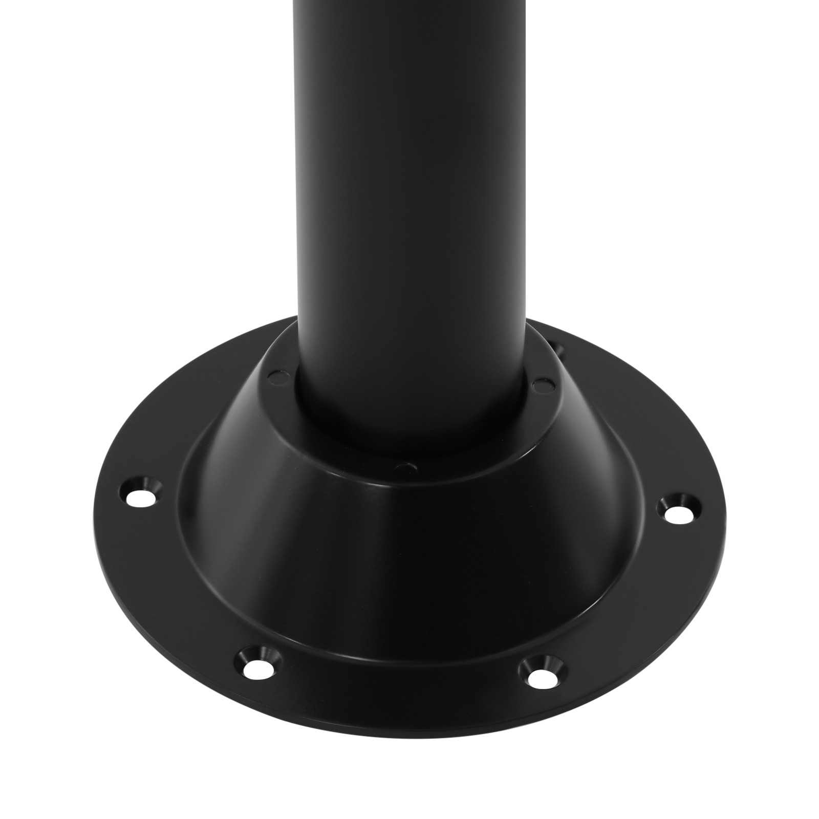 2* Compact RV Table Leg Table Leg W/ Pre-drilled Mounting Base Camper Table Leg