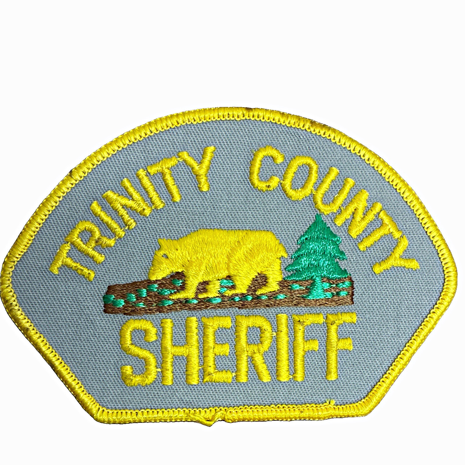 Trinity County Sheriff Department California Collectible Shoulder Patch
