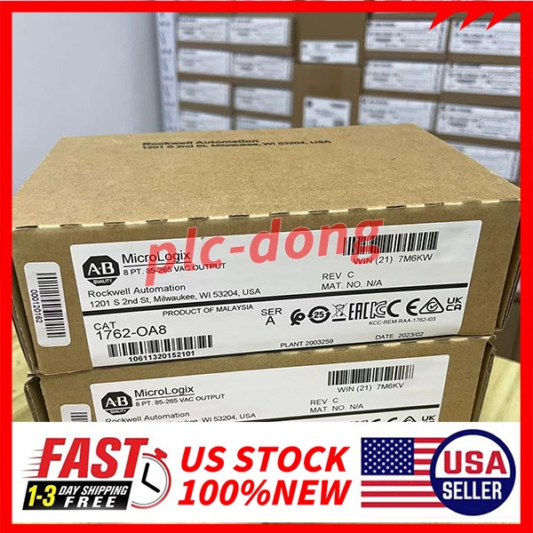 Brand New Factory Sealed Allen Bradley 1762-OA8 Ser A | Free Shipping