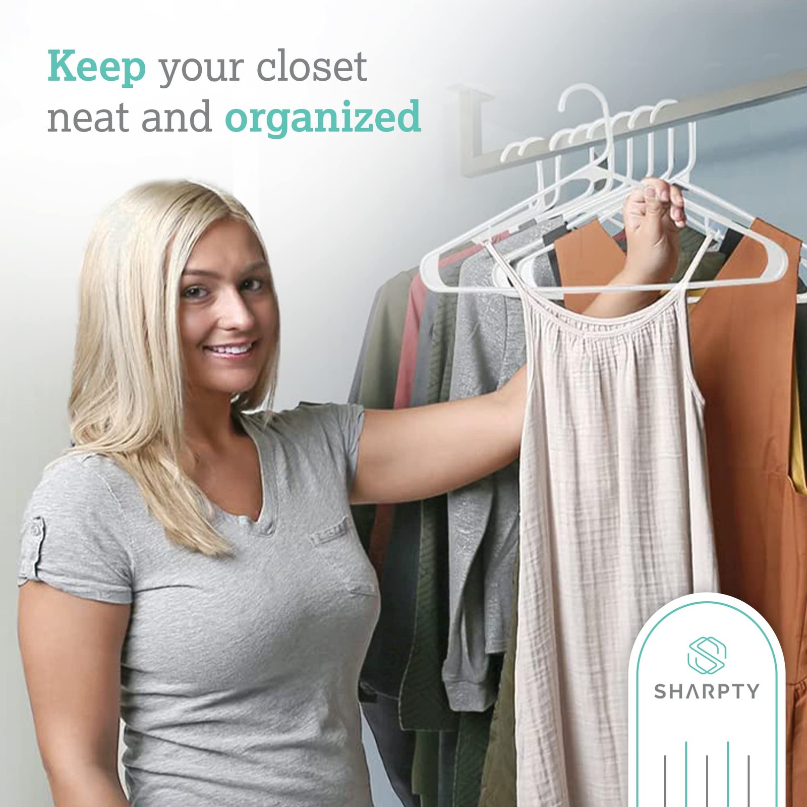 Plastic Clothes Hangers - Adult Plastic Hanger - Clothing Hangers - Standard ...