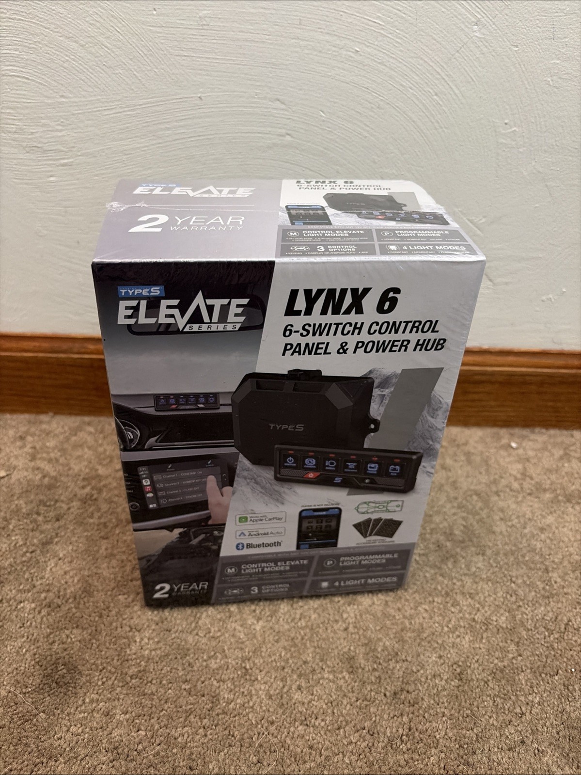 NEW TypeS Elevate Series LYNX 6-6Switch Control Panel & Power Hub LM534403