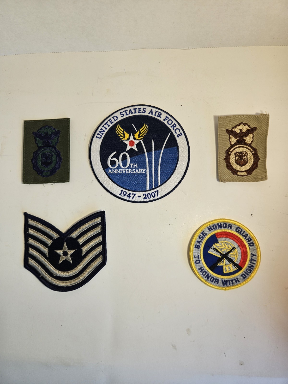 Lot Of 5 Military Patches