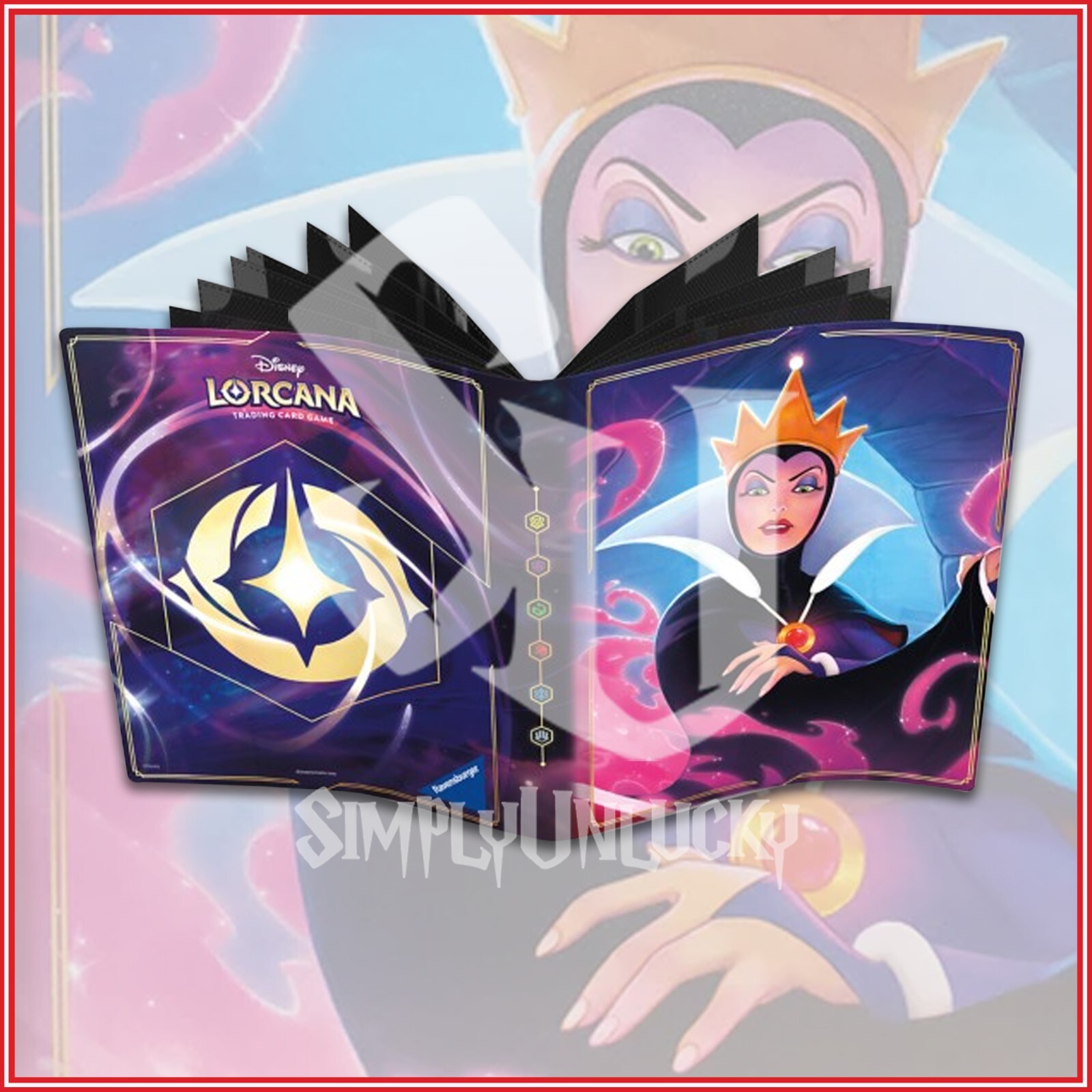 Disney Lorcana TCG: Queen Portfolio Binder | Official Ravensburger