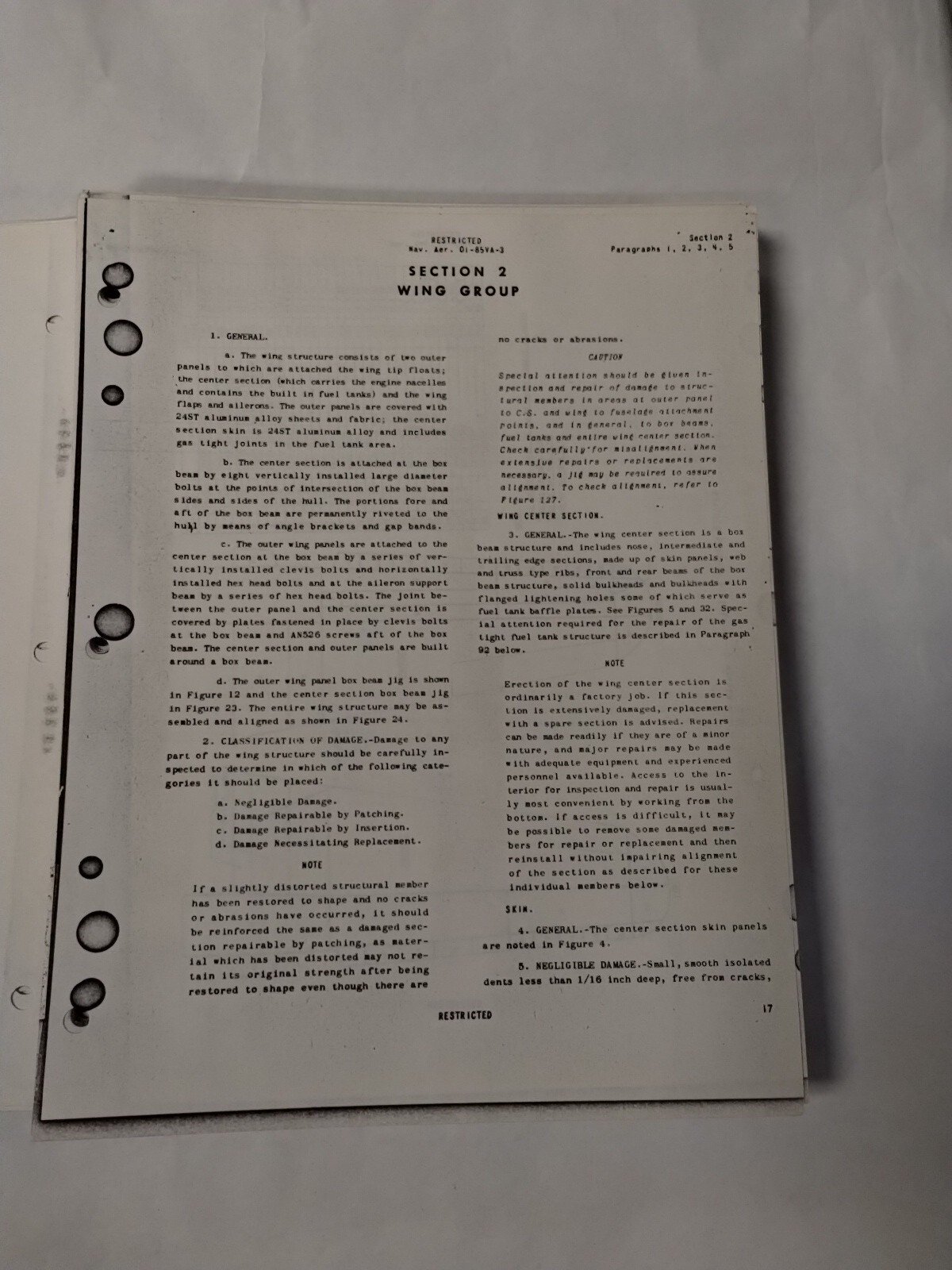 Grumman Goose Models JRF-1-2-3-4-5-6B Structural Repair-Copy