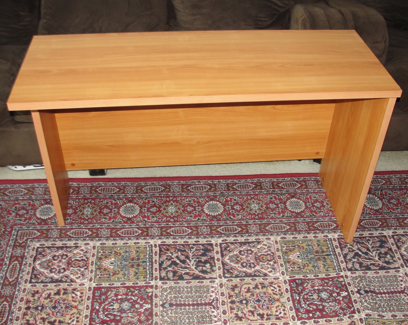 Nice Danish Denmark Dutch Solid Wood Table Desk Teak Oak 47 X 18 X 29 NY Pick UP