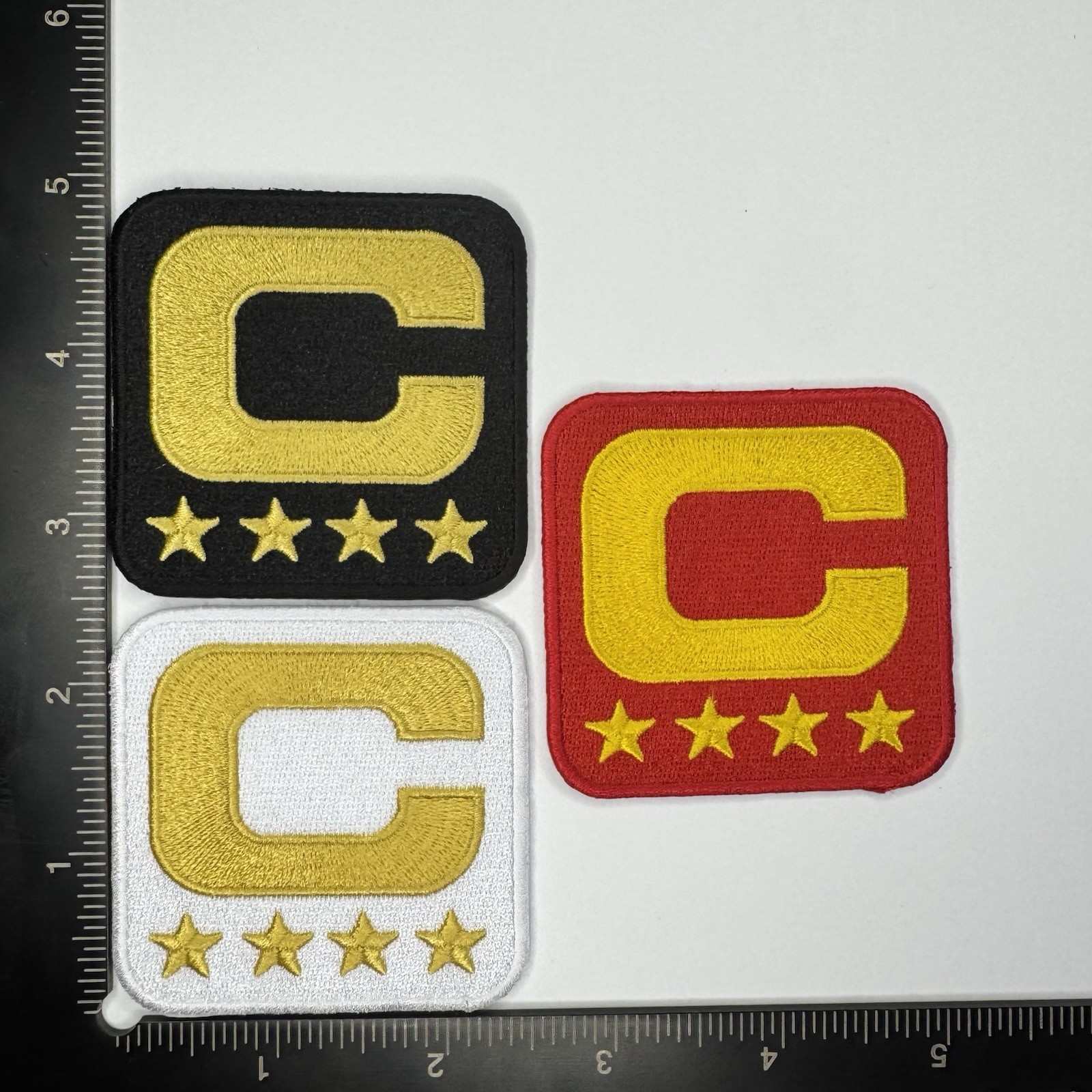 NFL Captains Patch Jersey Iron/Sew On Embroidered Patch