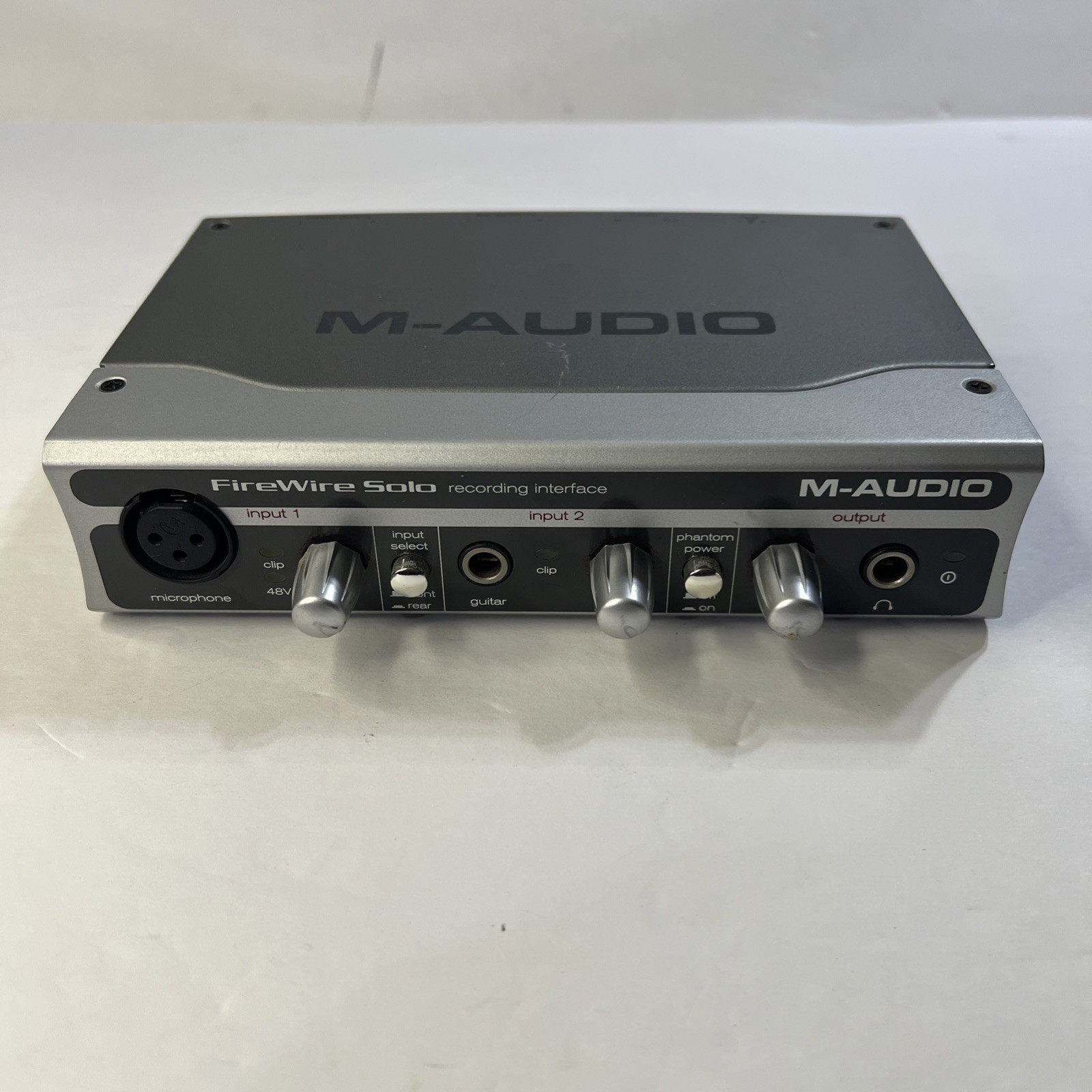M-AUDIO FIREWIRE SOLO RECORDING INTERFACE - NO POWER CORD INCLUDED