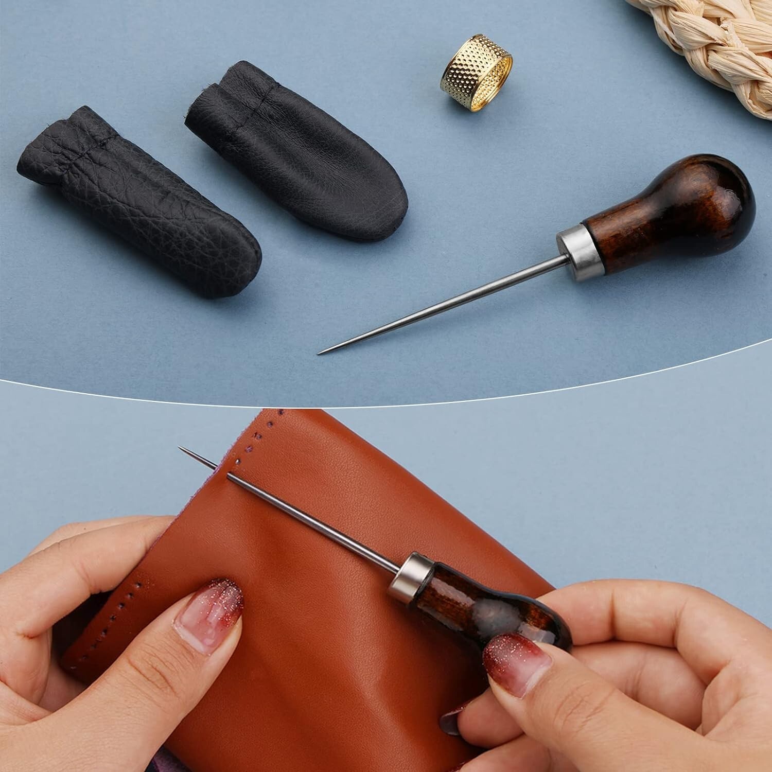 33 Pcs Bookbinding Kits 4 Pcs Bone Folder Paper Creaser Paper Folding Tool Book