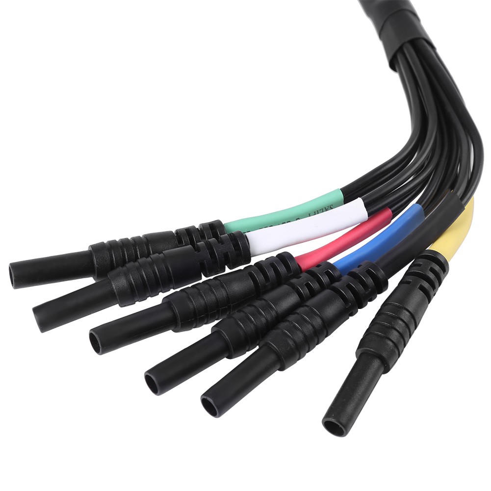 6 Channel Multimeter Test Leads Compact For Auto Diagnostics NEW