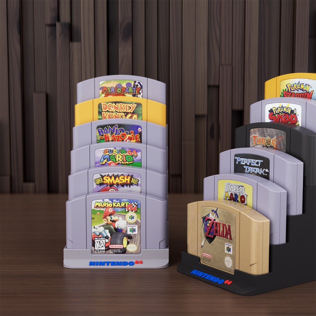 Nintendo 64, N64 Games 6 Cartridge Display Stand