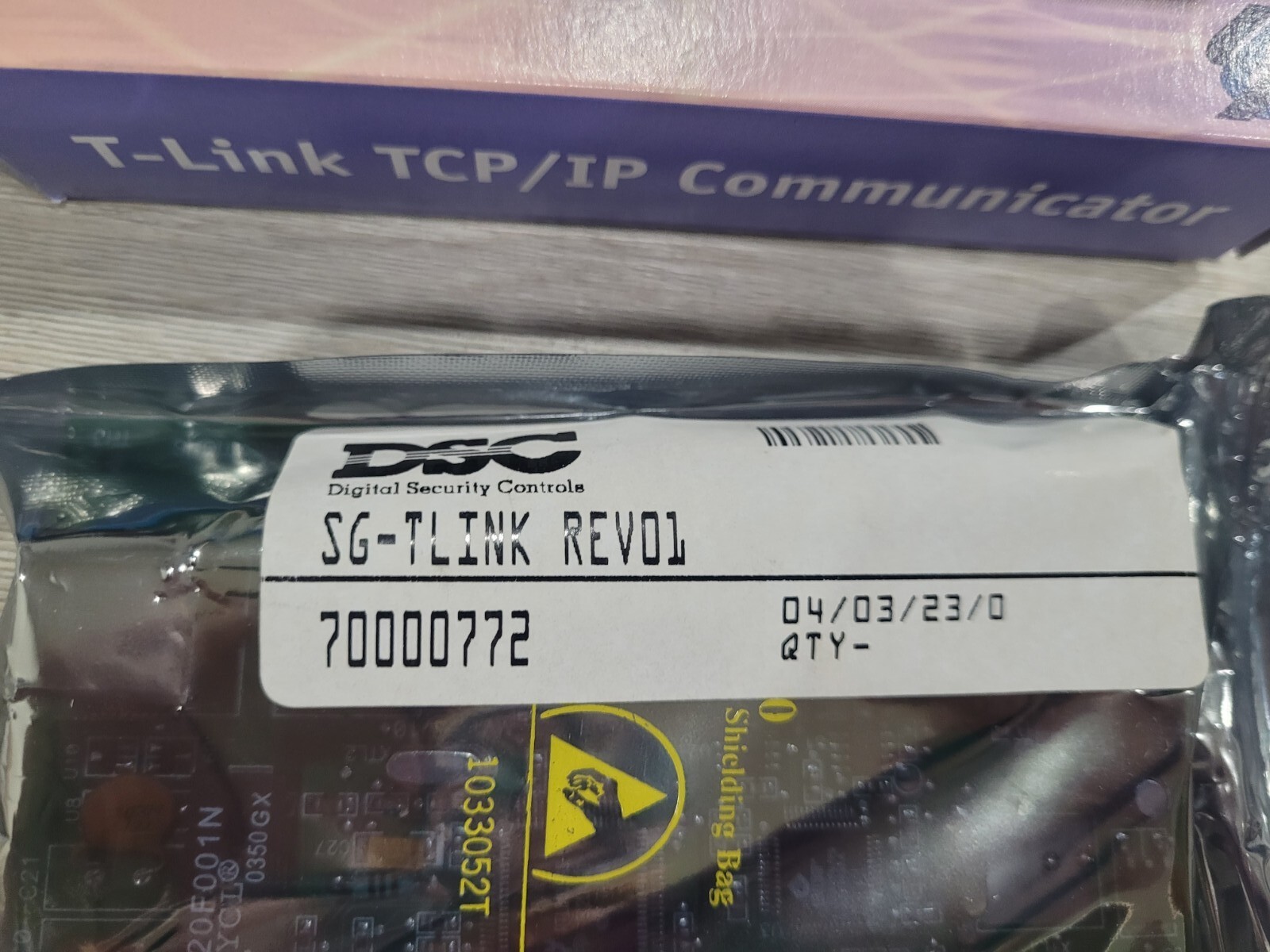 (Retail $200) Maxsys T-Link TCP/IP Communicator Module/Network Alarm Communicato