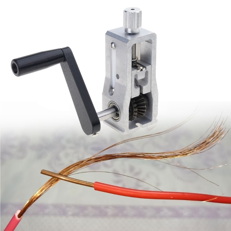 Wire Stripper Machine Manual Scrap Wire Stripper Aluminum Wire Peeler Machine