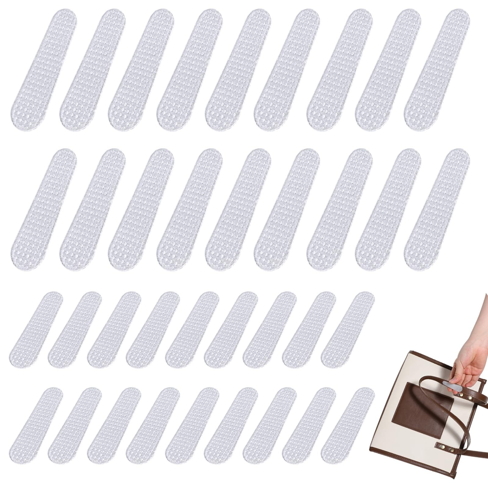 36 PCS Anti-Slip Shoulder Bag Strap Gripper, Non-Slip Purse Strap Gripper, -A...