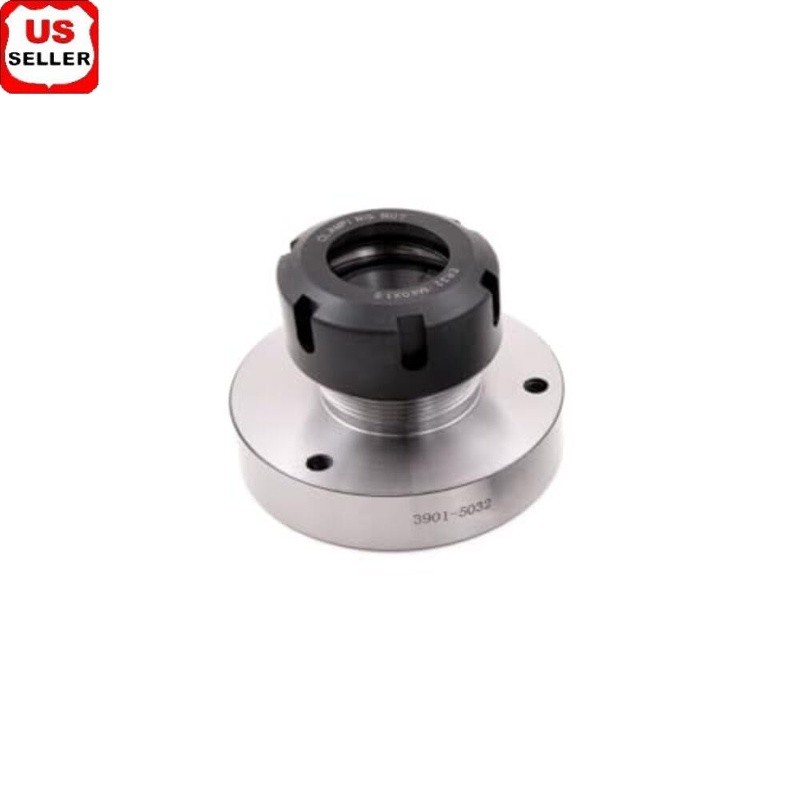 Stainless Steel Lathe Fixture M33 x 3.5 Concentricity .0016 Wrench Included New