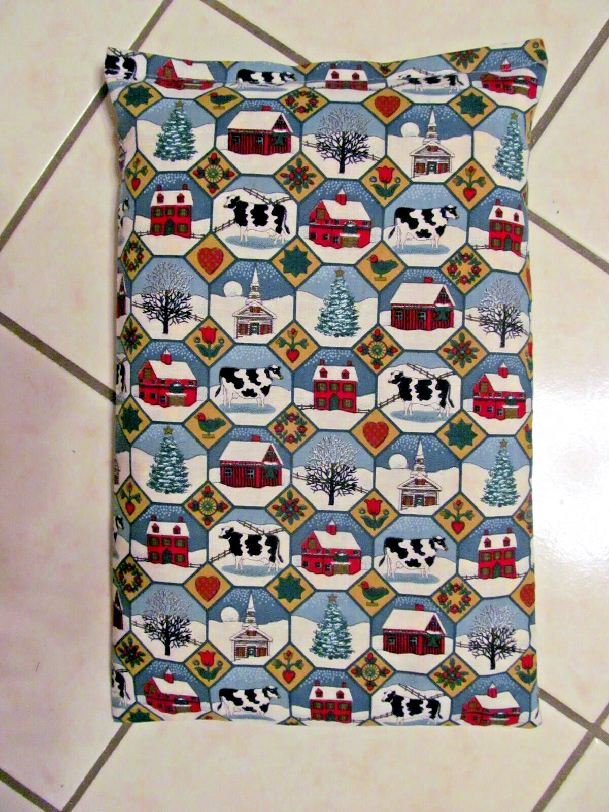 New Microwavable Therapeutic Natural Corn Bag /  Cow Heating Pad Hot Pack Sale!