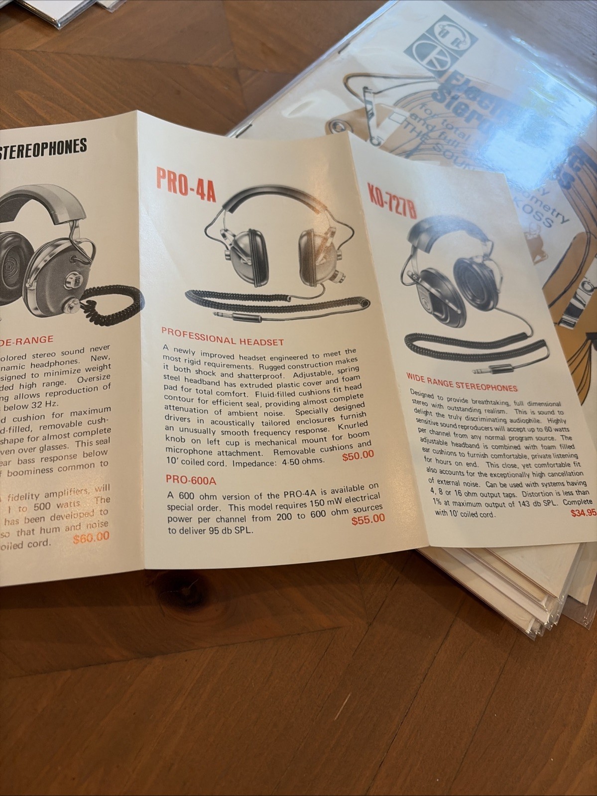 Koss Stereo phones Catalog (10pages)