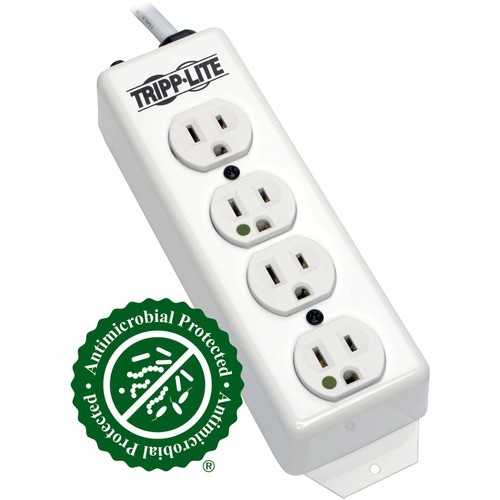 Tripp Lite by Eaton Safe-IT Medical-Grade Power Strip UL 1363 4 Hospital-Grade O