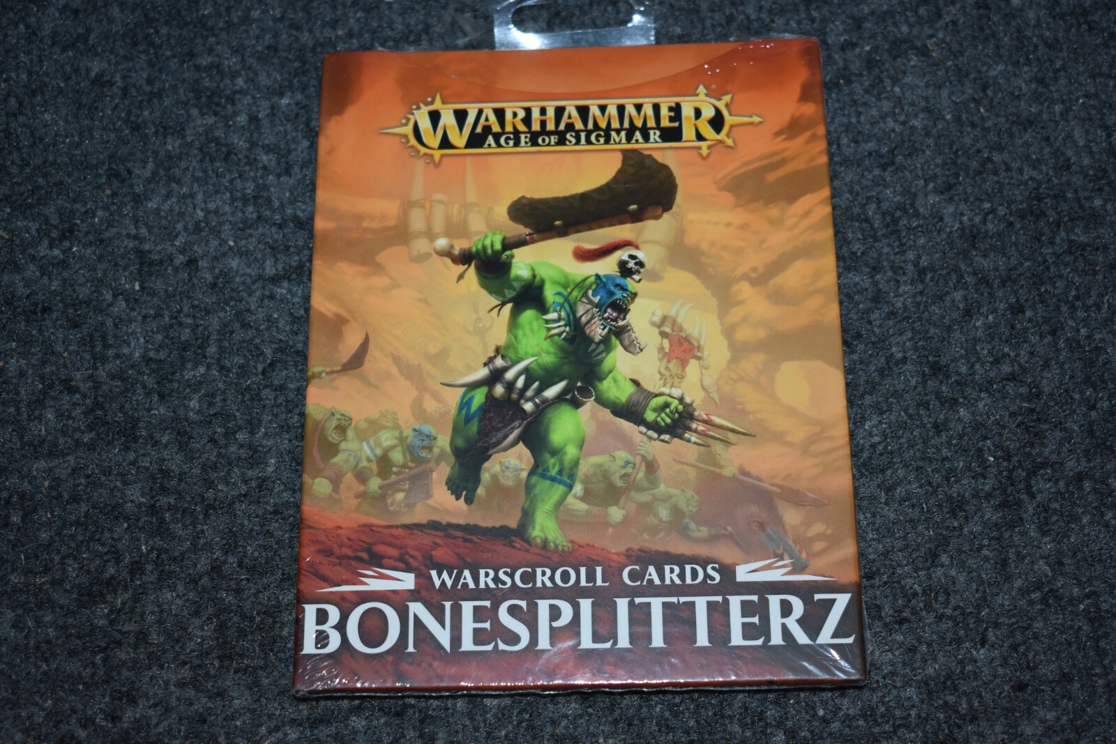 BONESPLITTERZ WARHAMMER AOS AGE OF SIGMAR WARSCROLL CARDS BRAND NEW SEALED