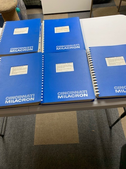 Cincinnati Milacron 5 CM Manuals for 2 Axis Turning and Universal Turning Chuck