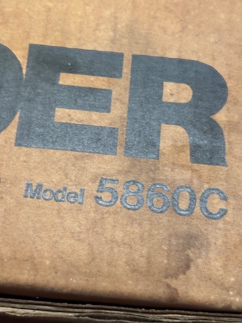 5860C LEADER WAVEFORM MONITOR NEW SURPLUS