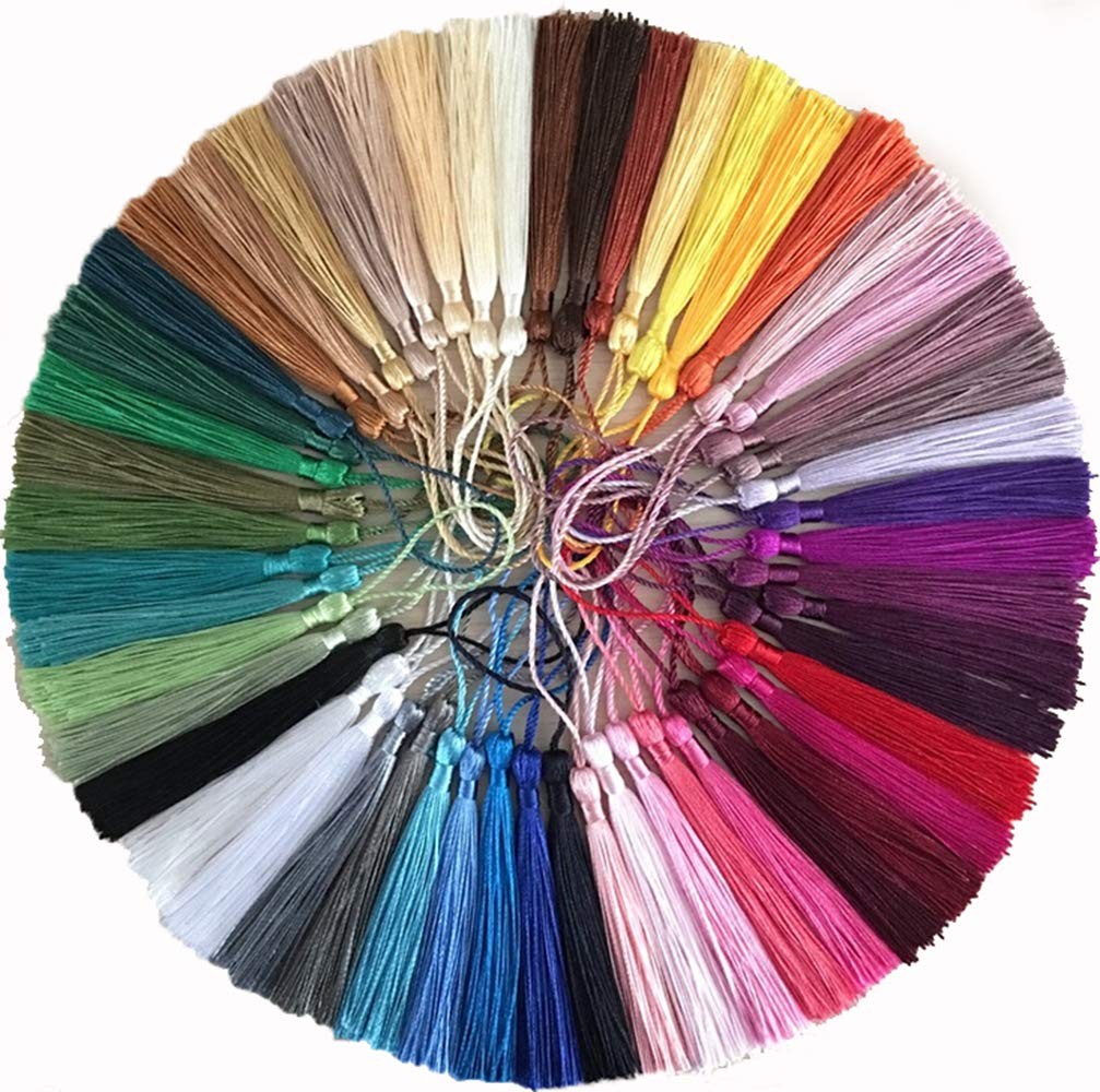 VEYLIN 100Pcs 13cm/5 inch Small Red, Orange, Yellow, Green, Blue, Purple