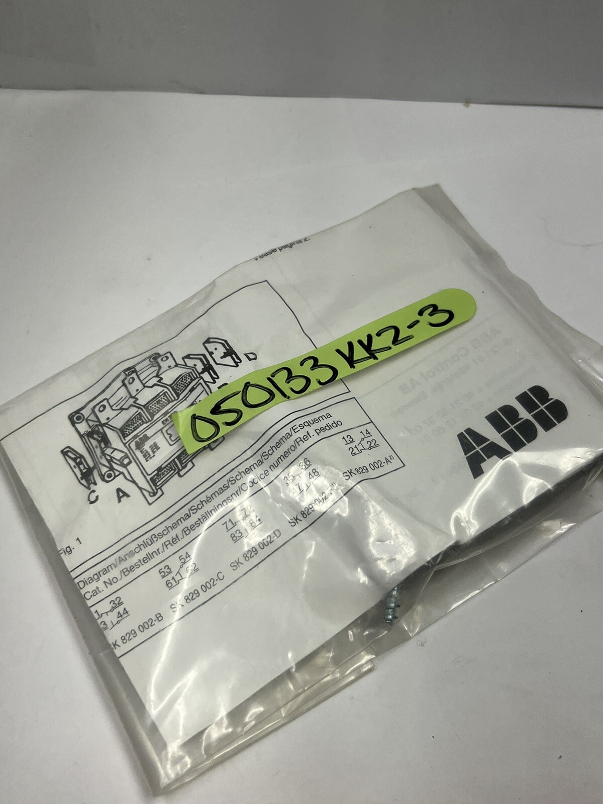NEW CCL16-11E, ABB, Auxiliary Contact