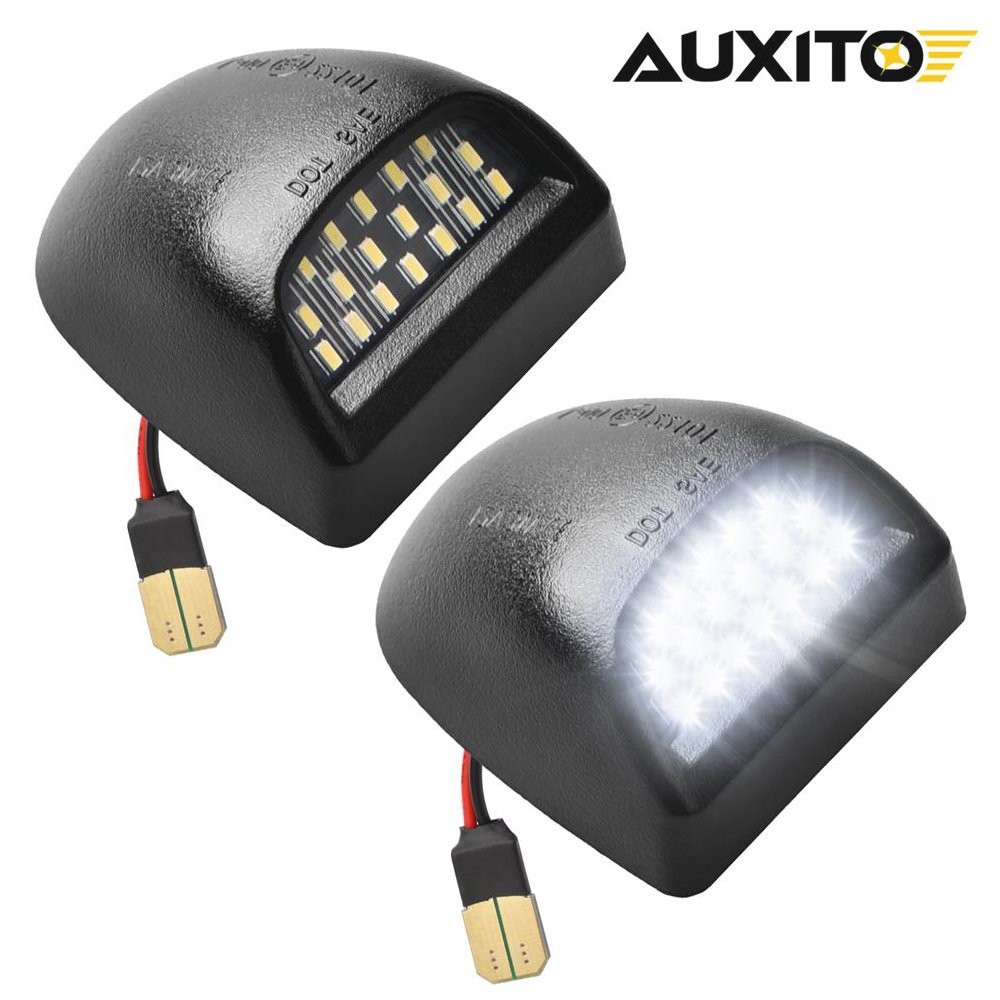 White LED License Plate Tag Light for Chevy Silverado 1500/2500/3500 1999-2013