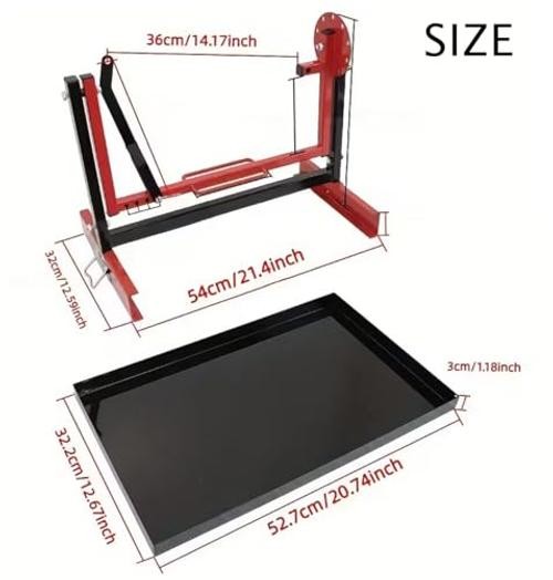 Motorcycle Engine Stand for All Vertical-Type Single Cylinder 2 or 4-Stroke