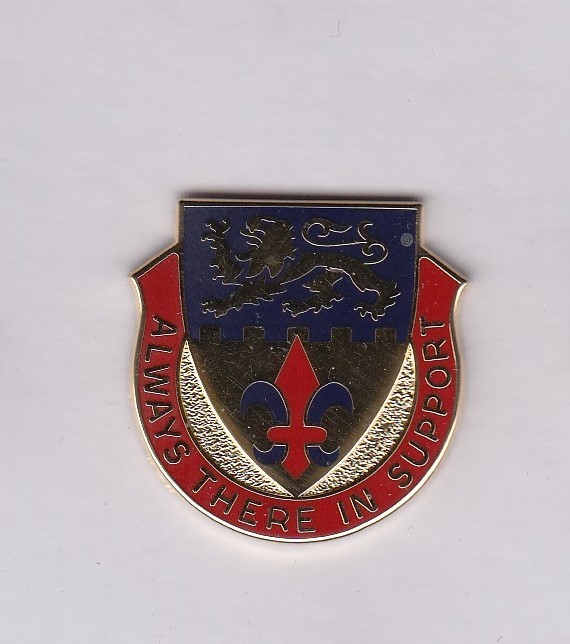 US ARMY 55th Personnel Services Battalion PSB crest DUI badge P-23