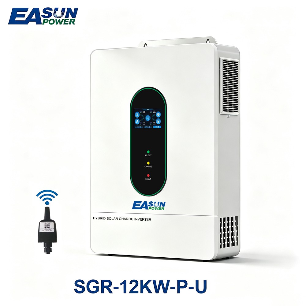 48V 12KW Solar Hybrid Inverter Off Grid 200A MPPT 120V/ 240V Parallel w/ Wifi CT
