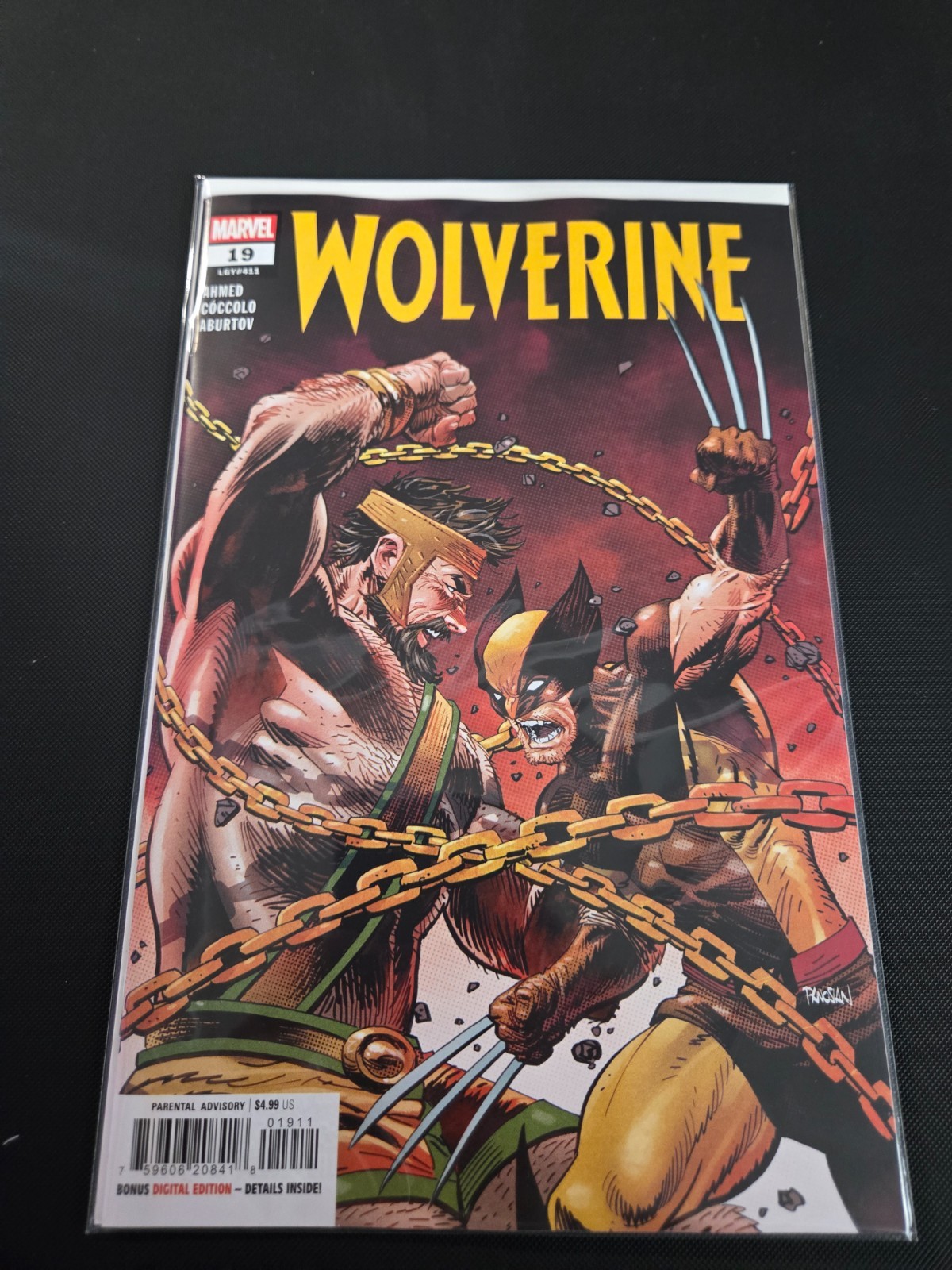 Wolverine #19 LGY #411 Marvel 2026 VF/NM Comics