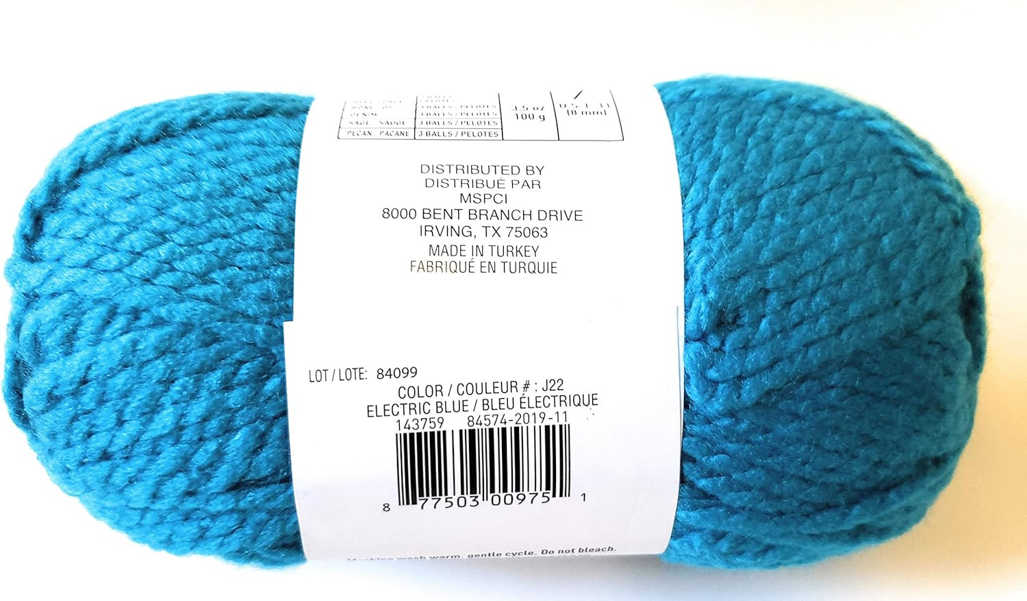 Loops & Thread Yarn - 3.5 Oz - Electric Blue