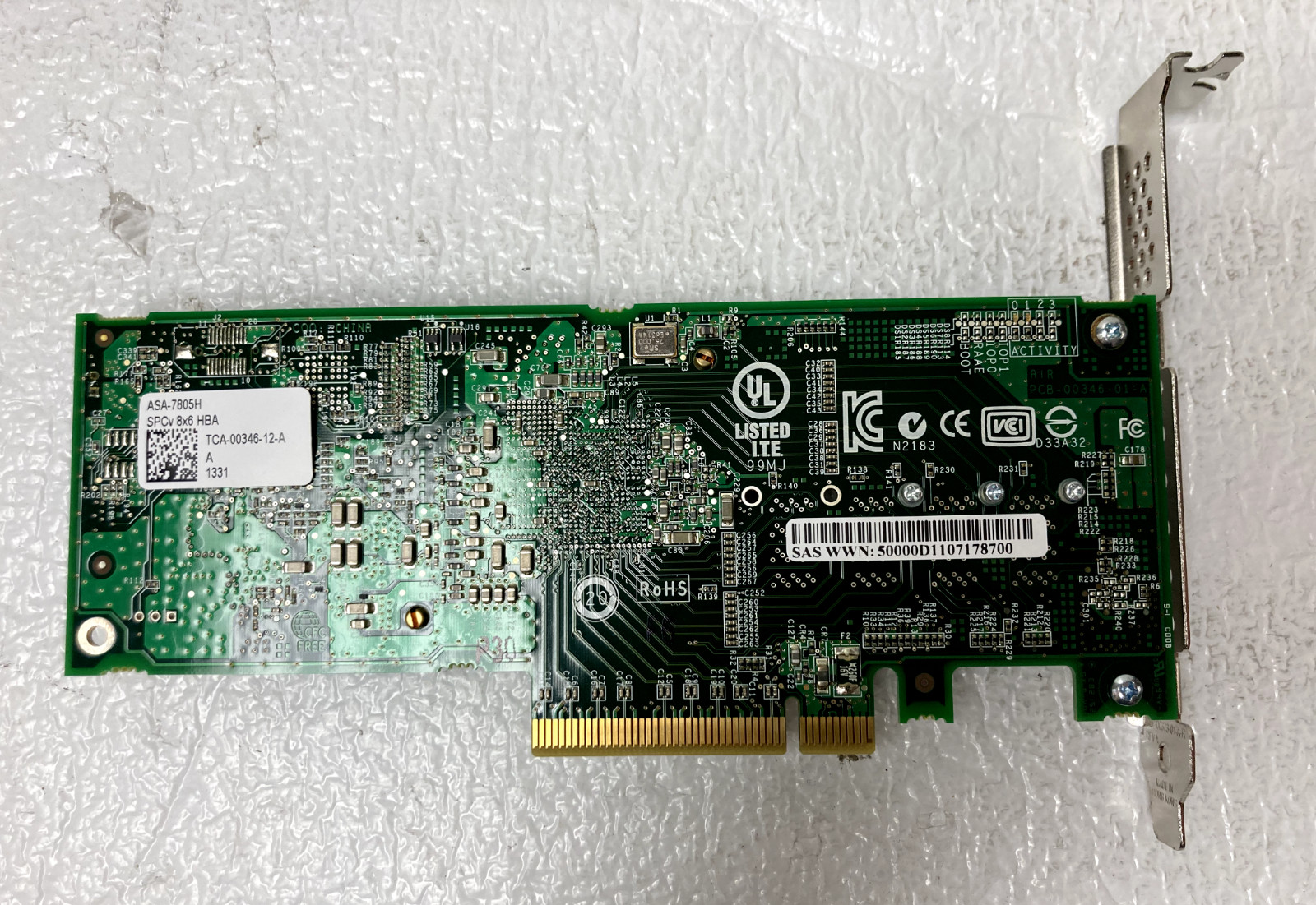 ADAPTEC ASA-7805H RAID CONTROLLER