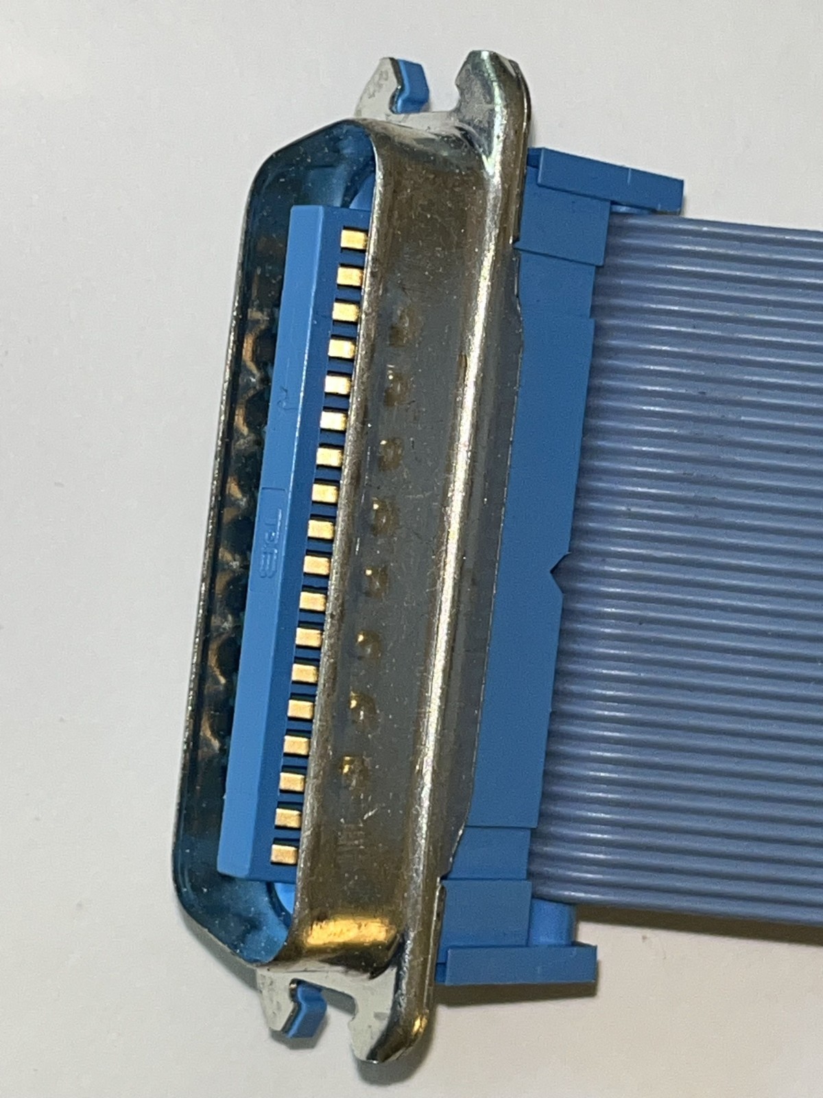 Radio Shack Parallel Printer Cable Centronics 34 pin Connectors TRS80 Tandy