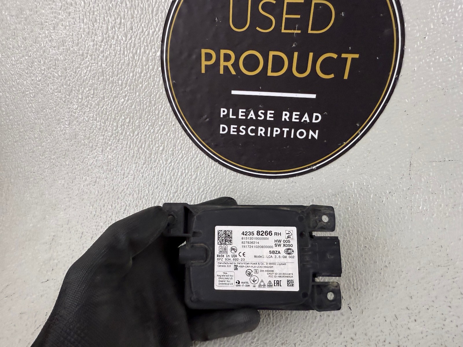 OEM | 2017 - 2022 Buick Encore Blind Spot Distance Radar Sensor Module (Right)