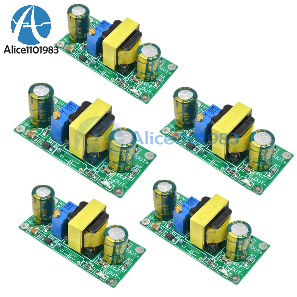 5PCS DC-DC Isolated 22V-290V to 3.6V-15V Step-down Power Converter Module