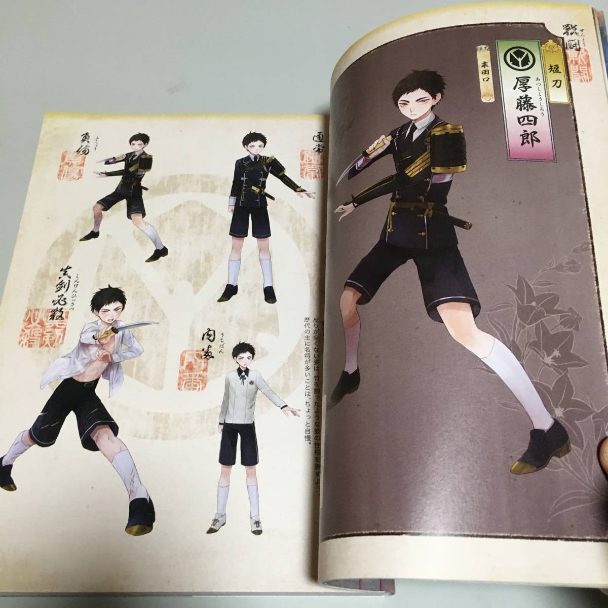ToukRanbu Kenran Zuroku Setting Artbook