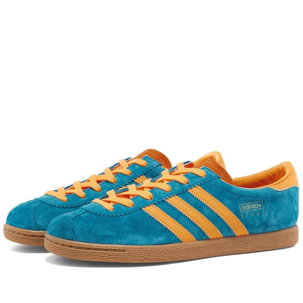 ADIDAS ORIGINALS STADT BLUE ORANGE EF9168 SUEDE 9 9.5 10.5 11 malm stockholm OG