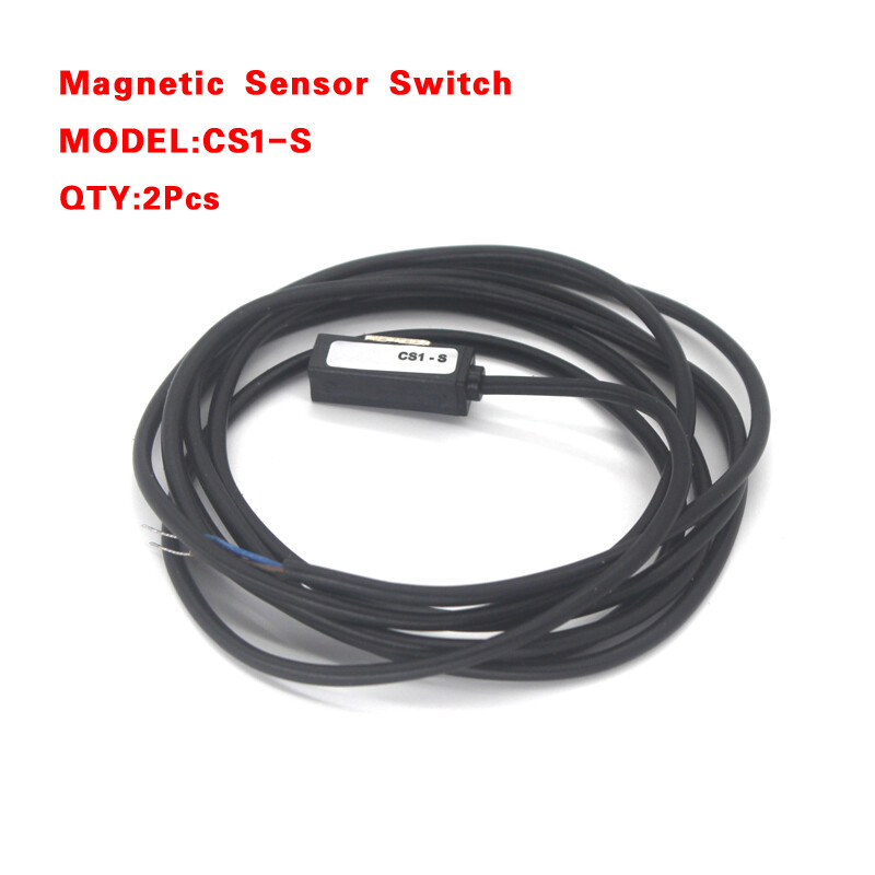 CS1-S Magnetic Air Pneumatic Cylinder Magnetic Reed Switch Sensor DC AC 5V- 240V