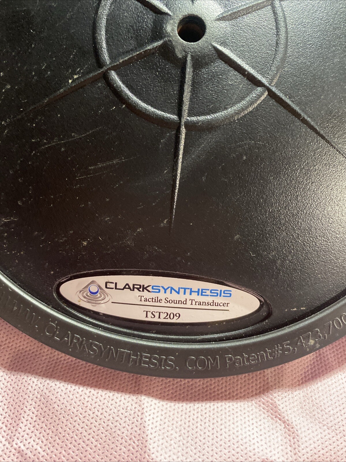 Clarksunthesis tactile sound transducerTST209