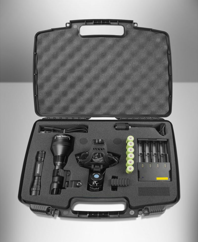 NightSnipe Tony Tebbe NS750 Extreme Signature Series Dimmable Hunting Light Kit