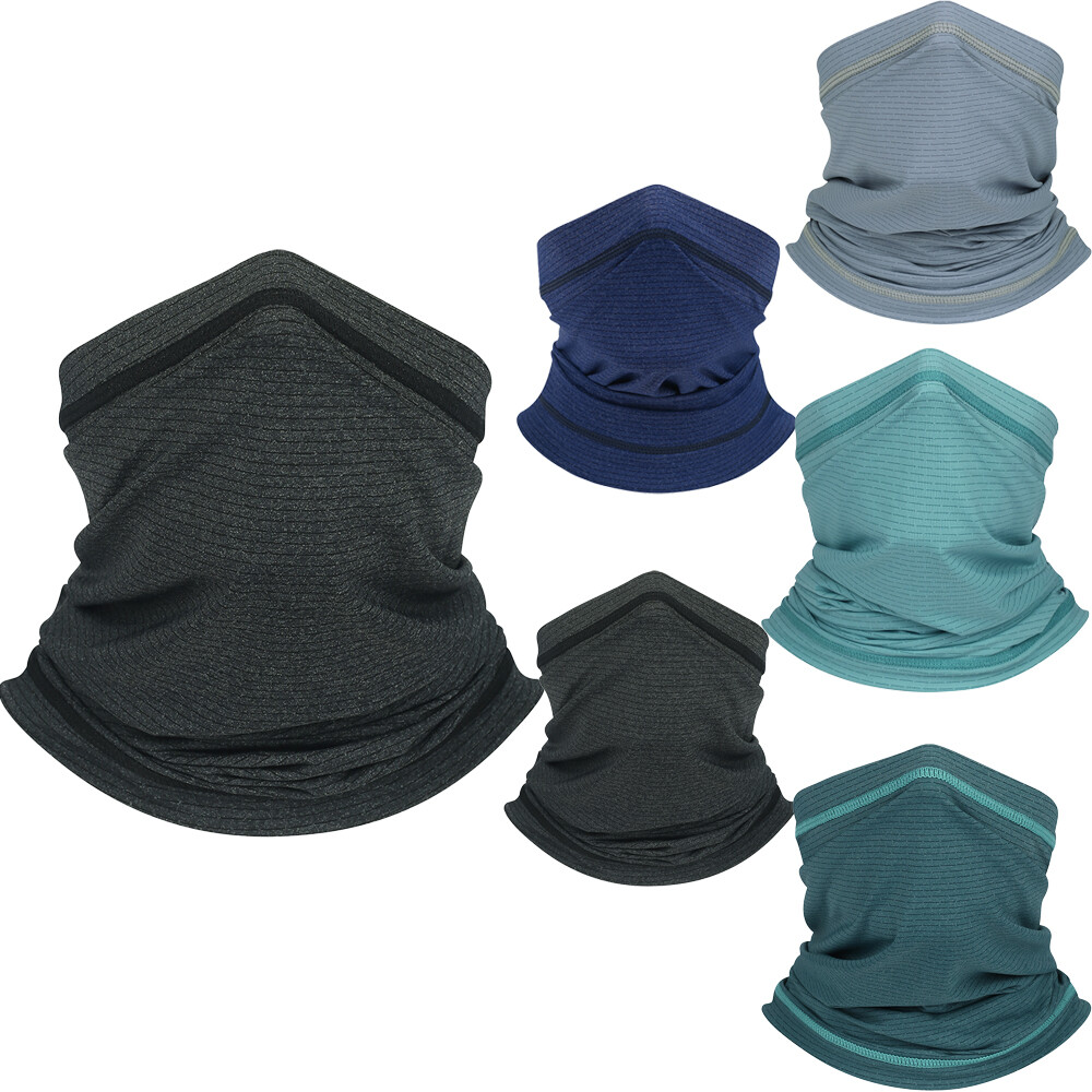 UV Protection Neck Gaiter Windproof Face Mask Scarf Bandana Balaclava Sun Shield