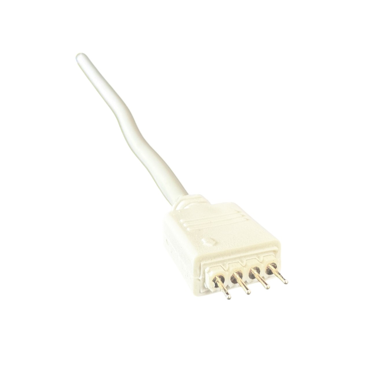 12/24 Volt RGB LED Strip Light 4 Pin Male Connector with Bare Wire